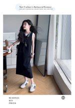 【120-170cm】ワンピース 女の子 レイヤード風 切り替え - 画像 (23)