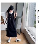 【120-170cm】ワンピース 女の子 レイヤード風 切り替え - 画像 (25)