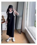 【120-170cm】ワンピース 女の子 レイヤード風 切り替え - 画像 (28)