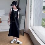 【120-170cm】ワンピース 女の子 レイヤード風 切り替え - 画像 (5)