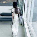 【120-170cm】セットアップ 女の子  スポーツ系 サイドライン - 画像 (6)