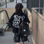 【100-170cm】半袖 トップス Tシャツ  男の子 プリント アルファベット ストリート - 画像 (3)