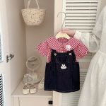 【73-120cm】ワンピース ベビー ウサギ デニム - 画像 (8)
