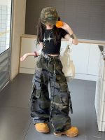 【120-170cm】半袖Ｔシャツorカーゴパンツ 女の子 カモフラ クール - 画像 (19)