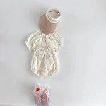 【73-100cm】セットアップ ベビー 韓国風 小花柄 - 画像 (4)