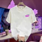 【90-160cm】半袖Tシャツ キッズ 落書き ストリート系 前後プリント - 画像 (12)