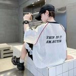 【100-180cm】セットアップ 男の子 アルファベット プリント スポーツ - 画像 (17)