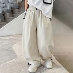 【110-180cm】パンツ 男の子 無地 カジュアル 履きやすい - 画像 (3)