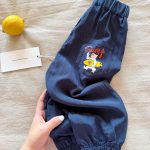 【90-140cm】パンツ キッズ 春夏 虫よけ 薄手 キュート カートゥーン - 画像 (8)