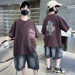 【120-170cm】セットアップ 男の子 プリント アルファベット - 画像 (8)