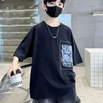【120-170cm】セットアップ 男の子 プリント アルファベット - 画像 (13)