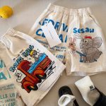 【90-140cm】ショートパンツ 子供服 カートゥーン 履きやすい - 画像 (3)