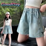 【120-170cm】ショートパンツ 女の子 リボン結び 韓国系 - 画像 (2)