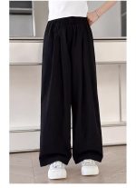【130-170cm】ワイドパンツ 女の子 履きやすい ファッション - 画像 (14)