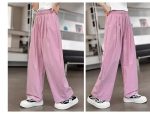 【130-170cm】ワイドパンツ 女の子 履きやすい ファッション - 画像 (15)