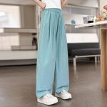 【130-170cm】ワイドパンツ 女の子 履きやすい ファッション - 画像 (4)