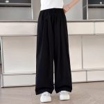 【130-170cm】ワイドパンツ 女の子 履きやすい ファッション - 画像 (10)