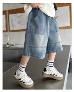 【120-170cm】ショートパンツ 男の子 カジュアル ファッション - 画像 (13)