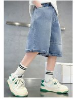 【110-170cm】ショートパンツ 男の子 アルファベット 履きやすい - 画像 (8)