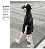 【90-170cm】半袖 トップス Tシャツ 女の子 カジュアル プリント アルファベット - 画像 (7)