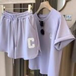 【120-170cm】セットアップ キッズ 売れ筋 ゆったり 半袖 Tシャツ ショートパンツ - 画像 (4)