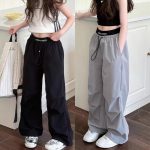 【120-170cm】カーゴパンツ 女の子 ジュニア 履きやすい