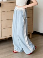 【120-170】ワイドパンツ 女の子 切り替え レース - 画像 (8)