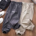 【120-170cm】カーゴパンツ 男の子 通気性 履きやすい - 画像 (3)