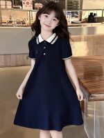 【120-170cm】半袖 ワンピース 女の子 クラシック フォーマル おしゃれ 襟付き - 画像 (6)