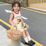 【80-150cm】ワンピース 女の子 カートゥーンお出かけ - 画像 (4)