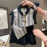 【80-170cm】セットアップ 女の子 花模様 スウィート おしゃれ 切り替え - 画像 (4)