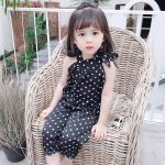 【80-120cm】セットアップ 女の子 ドット柄 おしゃれ - 画像 (5)