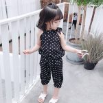 【80-120cm】セットアップ 女の子 ドット柄 おしゃれ - 画像 (6)