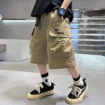 【120-170cm】ショートパンツ 男の子 カジュアル 通学 - 画像 (5)