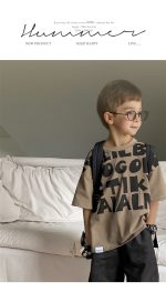 【90-160cm】半袖Tシャツ 男の子 3色展開 着せやすい - 画像 (8)