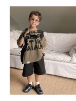 【90-160cm】半袖Tシャツ 男の子 3色展開 着せやすい - 画像 (9)