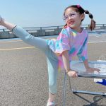 【90-140cm】トップス 半袖 Tシャツ 女の子 ゆったり カジュアル 夏 お出かけ お散歩 遊び 公園 通学 - 画像 (5)