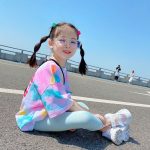 【90-140cm】トップス 半袖 Tシャツ 女の子 ゆったり カジュアル 夏 お出かけ お散歩 遊び 公園 通学 - 画像 (6)