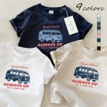 【90-150cm】半袖Tシャツ キッズ 合わせやすい お出かけ
