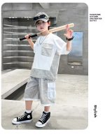 【120-170cm】セットアップ 男の子 カモフラ カジュアル - 画像 (8)