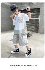 【120-170cm】セットアップ 男の子 カモフラ カジュアル - 画像 (9)