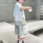 【120-170cm】セットアップ 男の子 カモフラ カジュアル - 画像 (5)