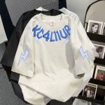 【120-170cm】半袖 トップス カットソー Tシャツ 男の子 カジュアル 通学 お出かけ 日常着 - 画像 (6)