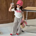 【90-140cm】セットアップ 女の子 通園通学 トレンド