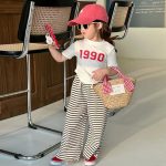 【90-140cm】セットアップ 女の子 通園通学 トレンド - 画像 (3)