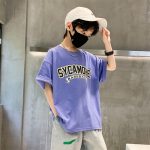 【100-170cm】半袖 Tシャツ 男の子 落書き カートゥーン 動物柄 ゆったり 合わせやすい 着心地良い - 画像 (4)