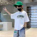 【100-170cm】半袖 Tシャツ 男の子 落書き カートゥーン 動物柄 ゆったり 合わせやすい 着心地良い - 画像 (5)