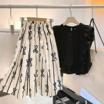 【100-140cm】セットアップ 女の子 レトロ スウィート フリル - 画像 (6)