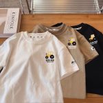 【90-150cm】半袖 Tシャツ 男の子 カートゥーン トラクター プリント 着心地良い コットン - 画像 (6)