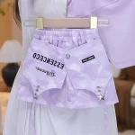 【110-170cm】セットアップ 女の子 ギャル風 透かし彫り - 画像 (12)